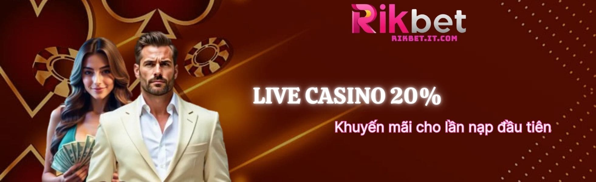 banner cổng game cá cược trực tuyến rikbet